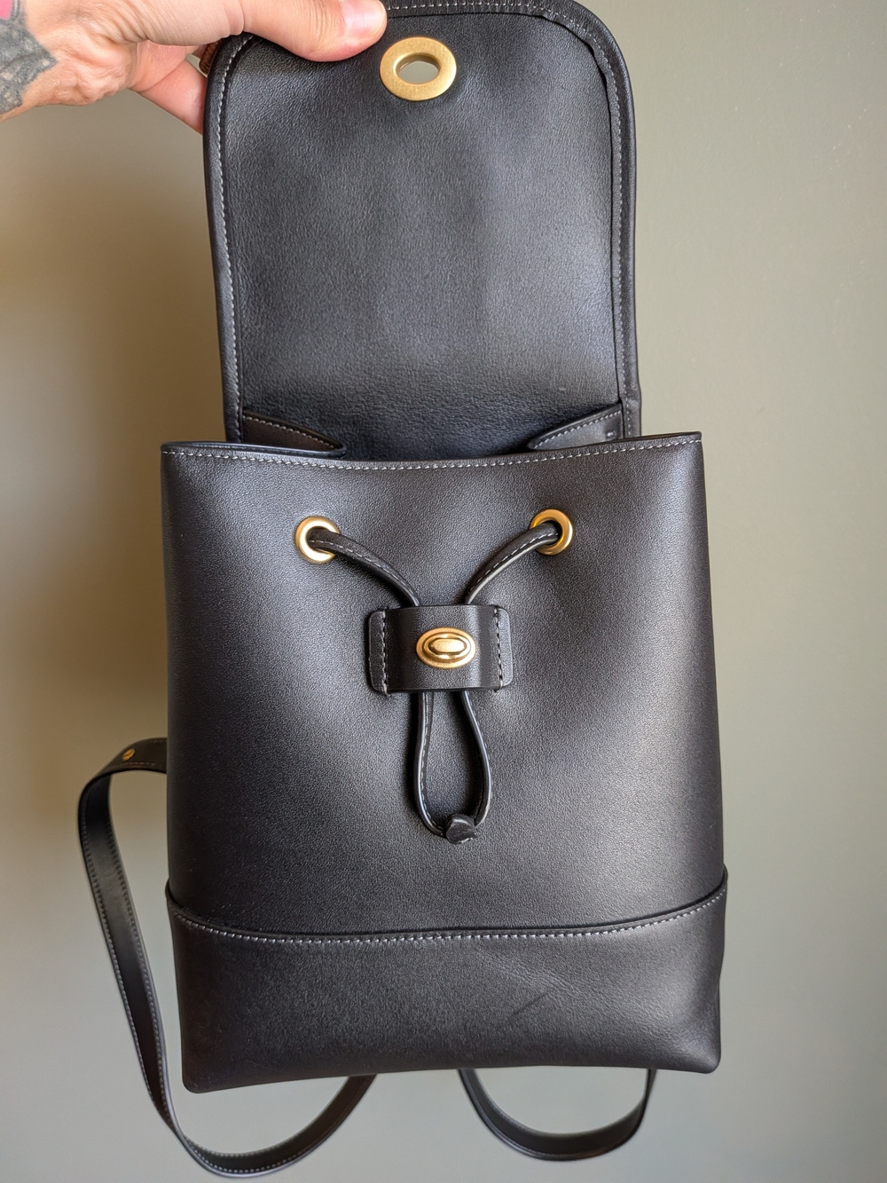 Coach Turnlock Backpack - Picture 7 of 14